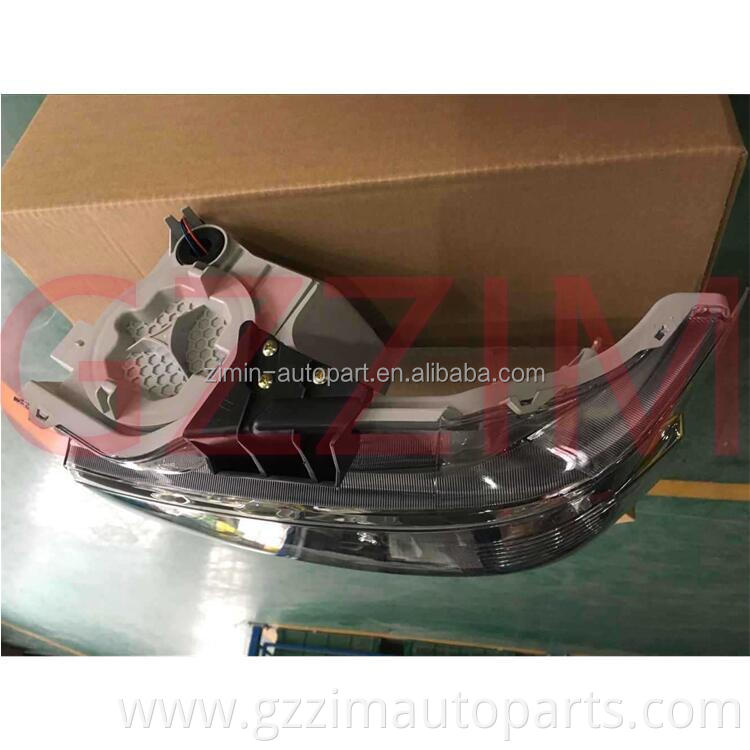 Replacement ABS Plastic Head Lamp Refit HID Head Lamp For Hiace 2014